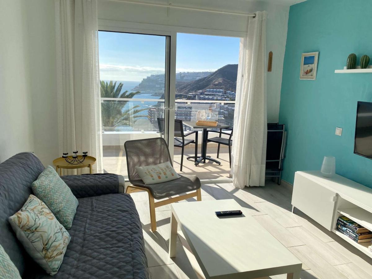 Casa Aita - Refurbished Apartment With Unparalleled Sea View Mogán Zewnętrze zdjęcie